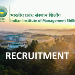 Faculty Positions at IIM Shillong